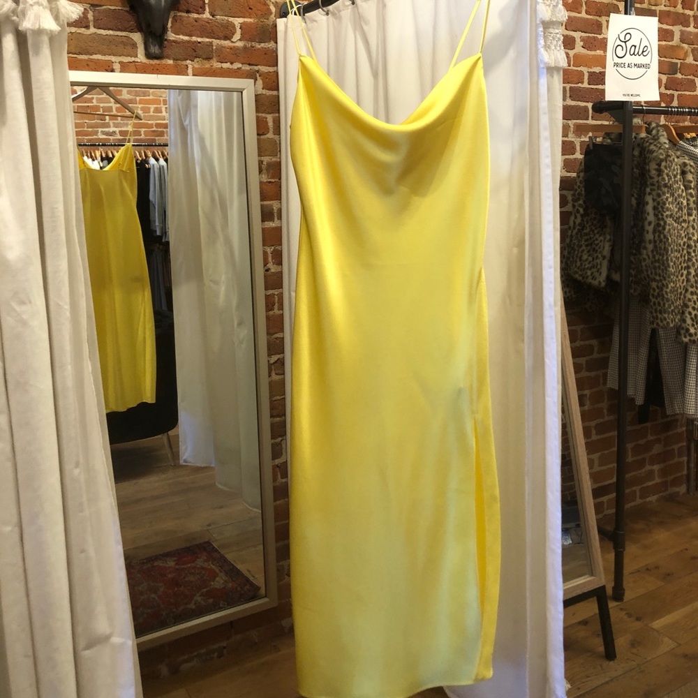 The East order cowl neck dress!
